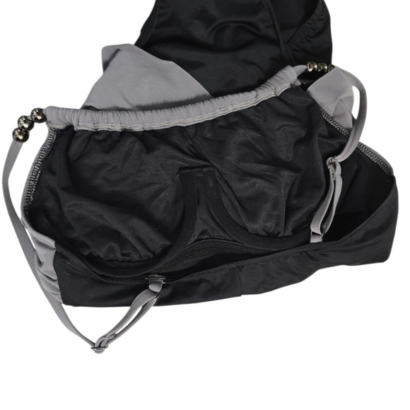 Magicsuit One Piece Lisa Gray Size 10 swimsuit grey black 464455 - Picture 3 of 4